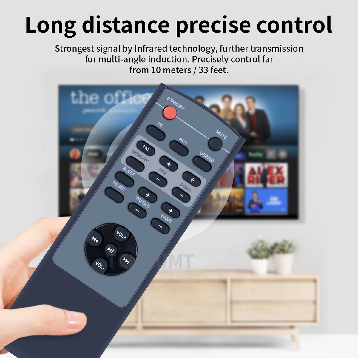 R8225 Remote Control For MICROLAB M700U 2.1CH SUBWOOFER SPEAKER