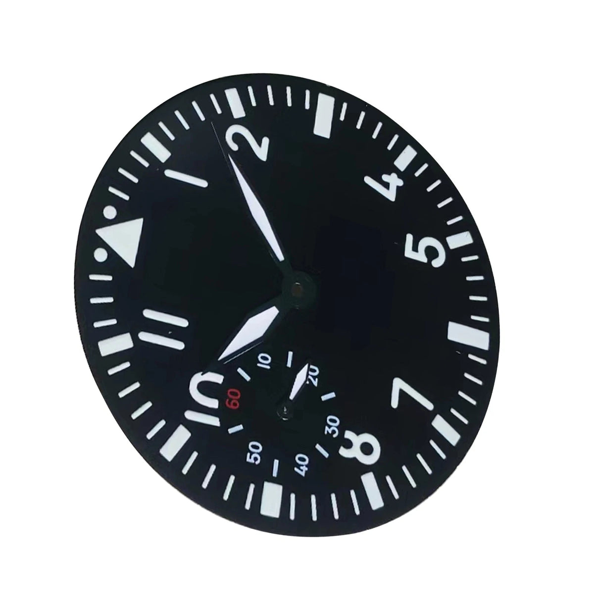 38.9mm Green Luminous Watch Dial Face+Hands For Seagull ST3600 ETA 6497 Movement