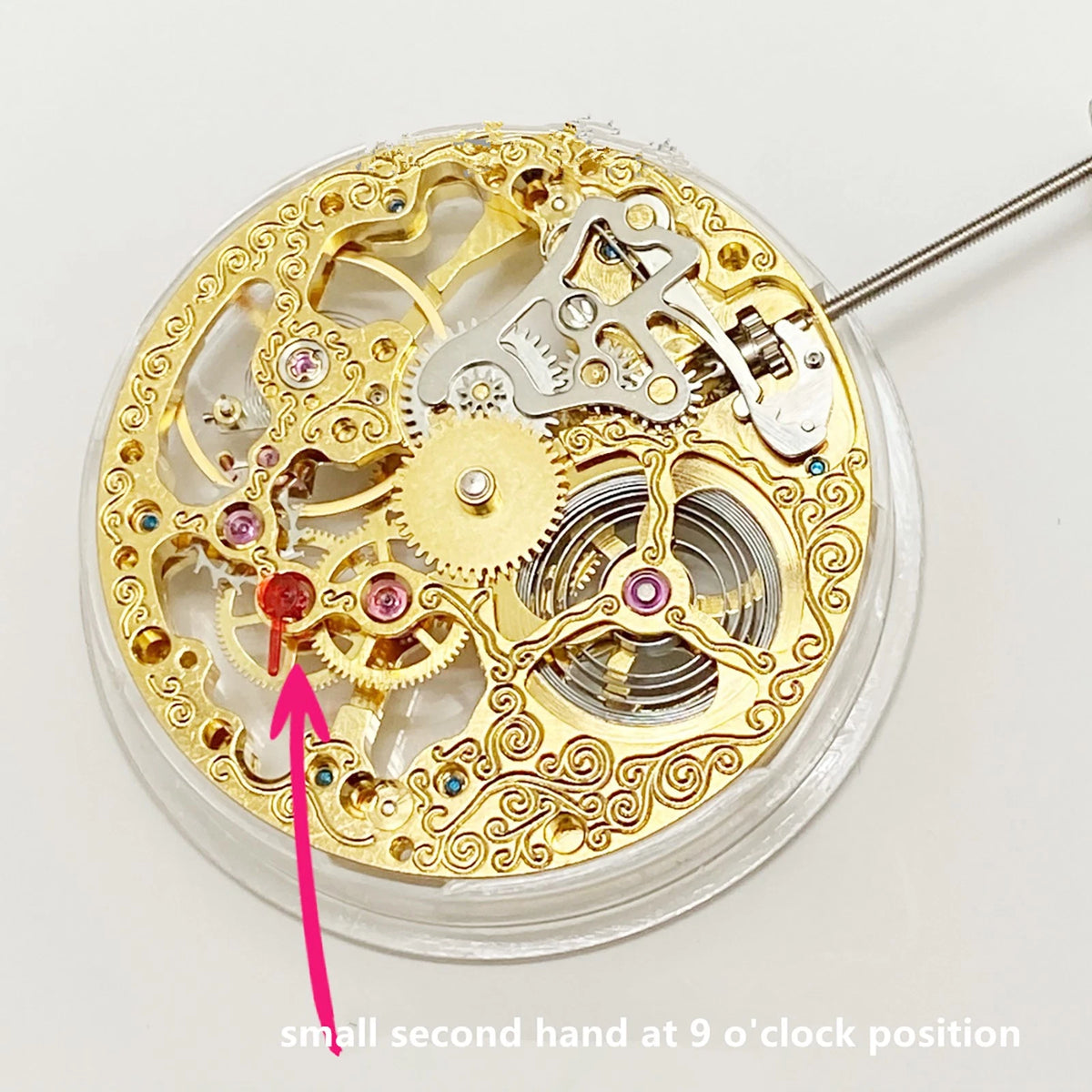 18000bph 17-Jewel Hollow Vintage 6497 ST3600 Mechanical Watch Movement Hand Wind