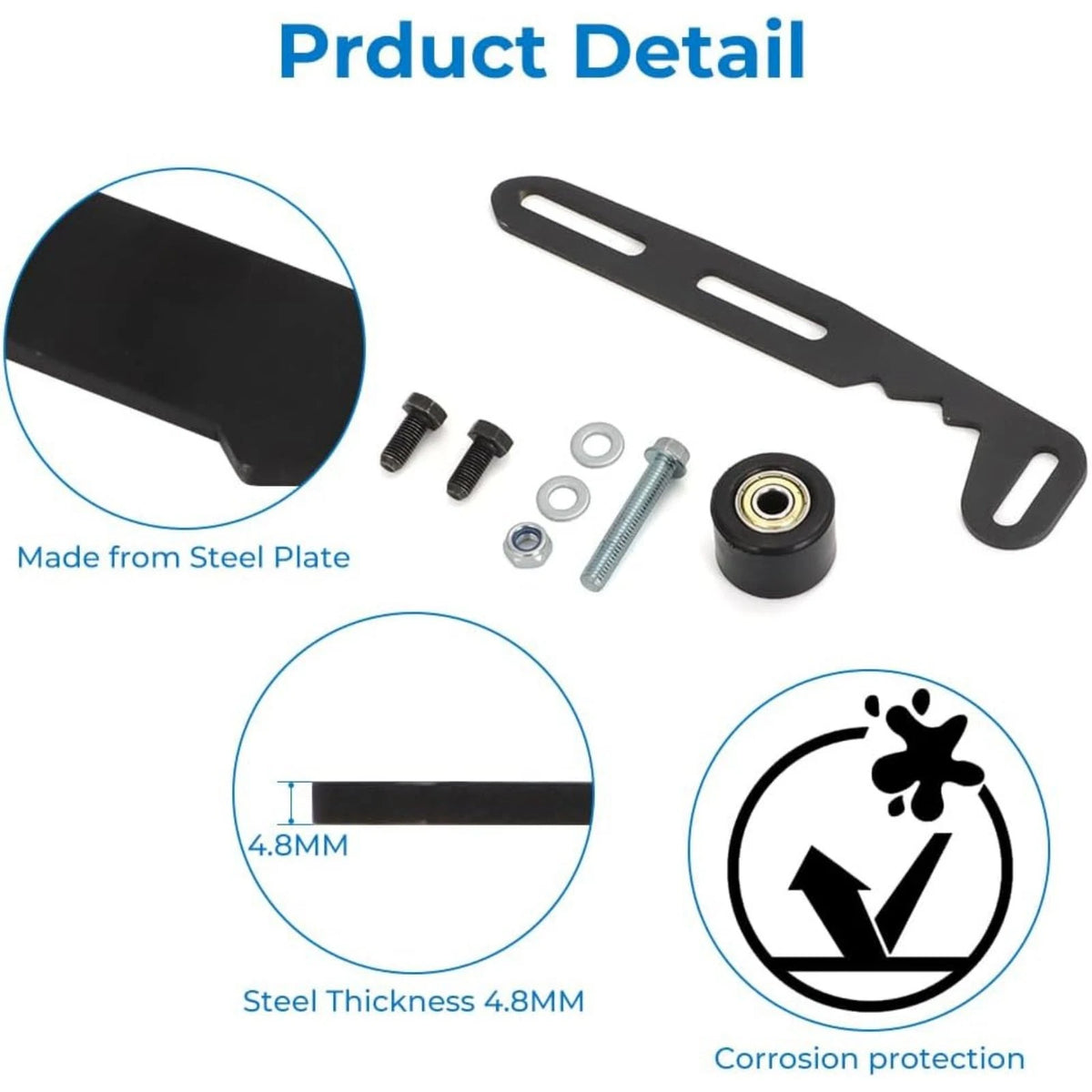 Extend Chain And Sprocket Life Tensioner Kit Fit 212cc GX160 Go Kart Mini Bike