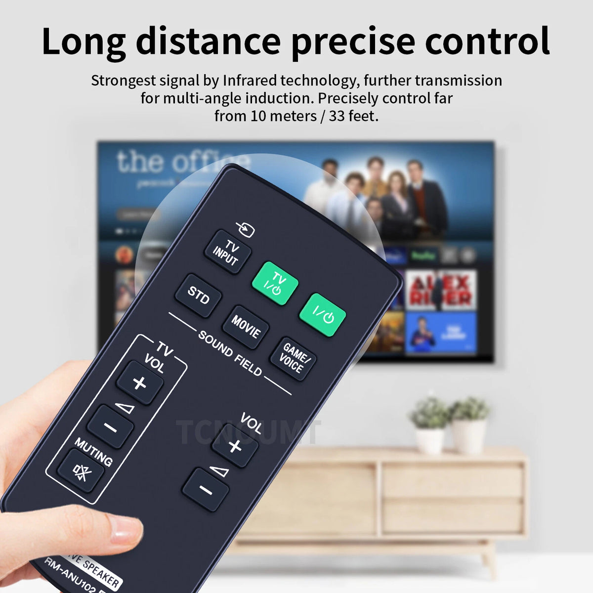 RM-ANU102 Remote Control For Sony Soundbar SA-40SE1 SA-32SE1 SA-46SE1