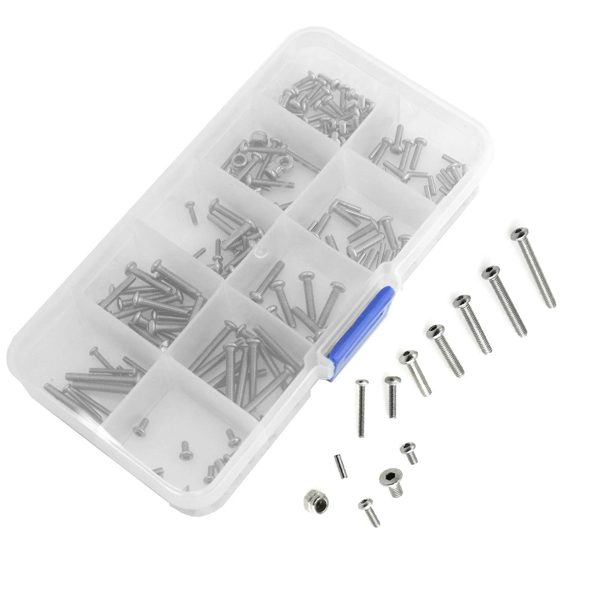 Stainless Steel Hexagonal Screws M2 M2.5 M1.6 1Box For 1/18 TRX4M Racing Car