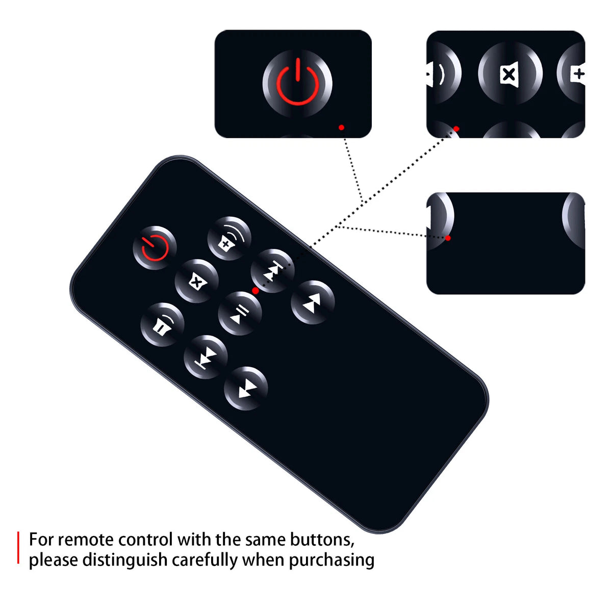 Remote Control for Beatbox Portable from Beats by dr.Dre.