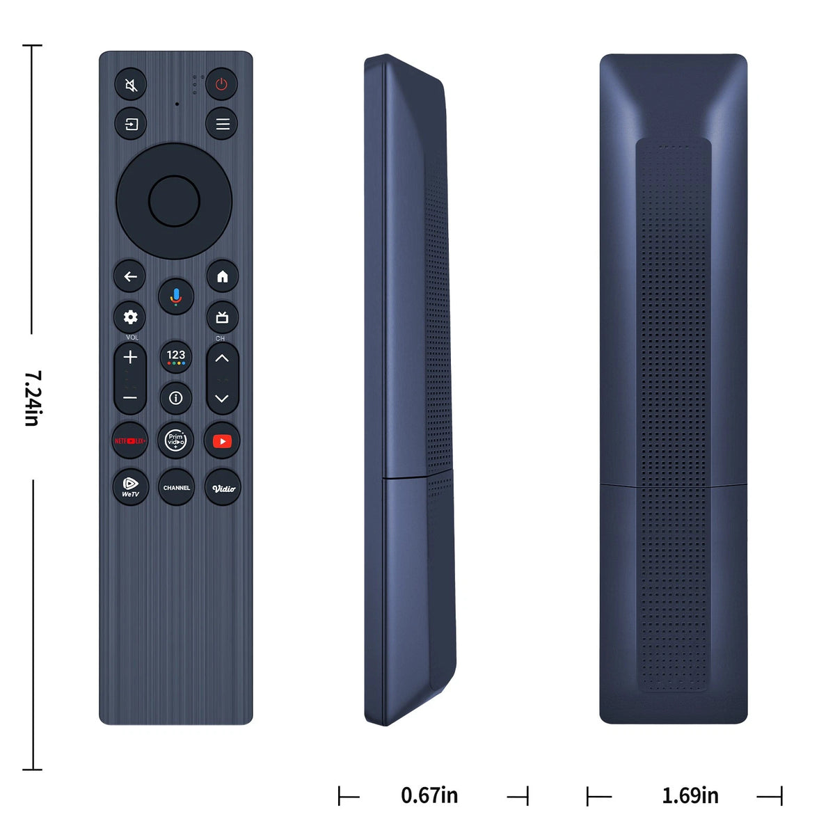 RC813A FMB8 Voice Replacement Remote Control For TCL Smart LED TV