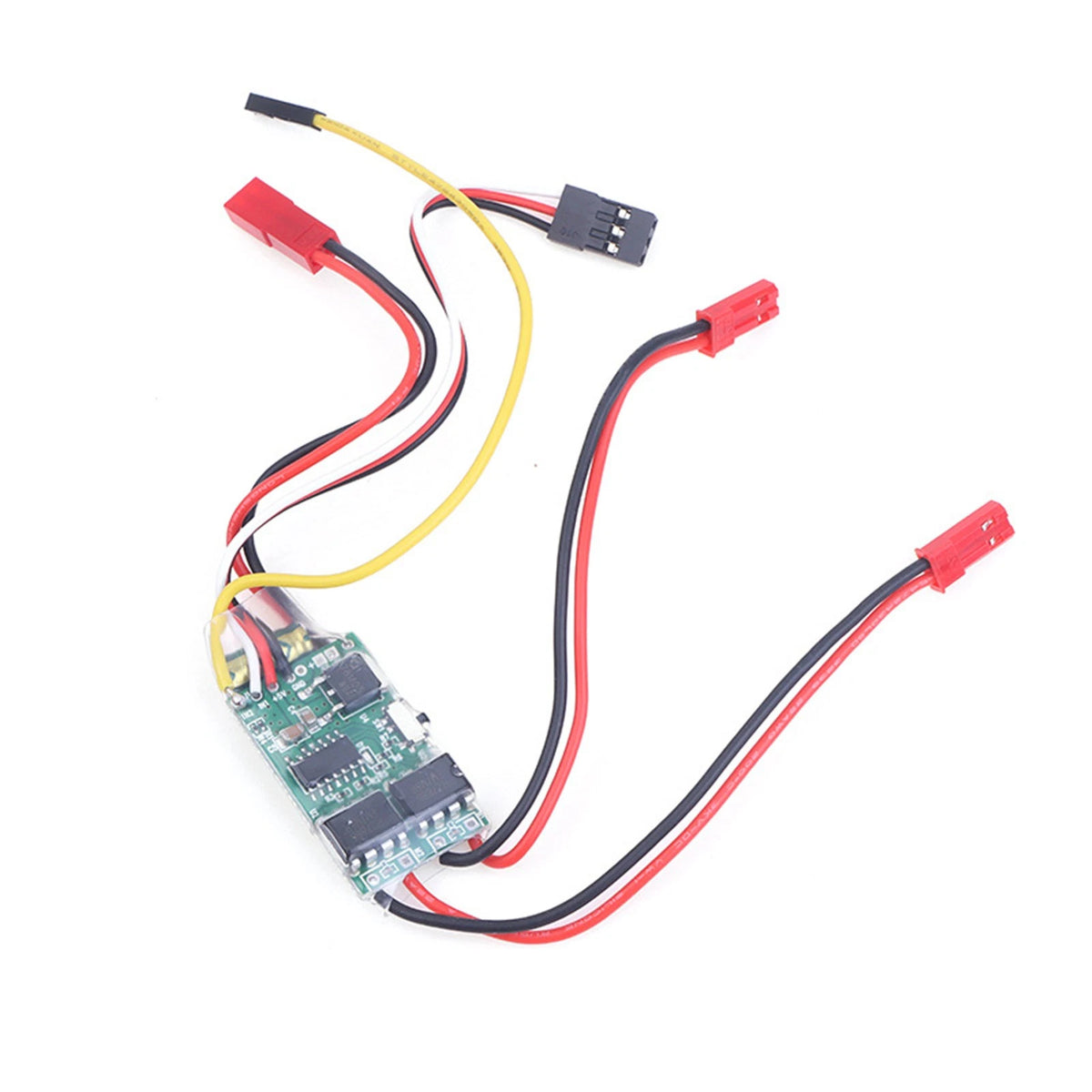 1PC 5A Brushed ESC Two-way 2S/3S Lipo Speed Controller for RC Boat Tank Crawler