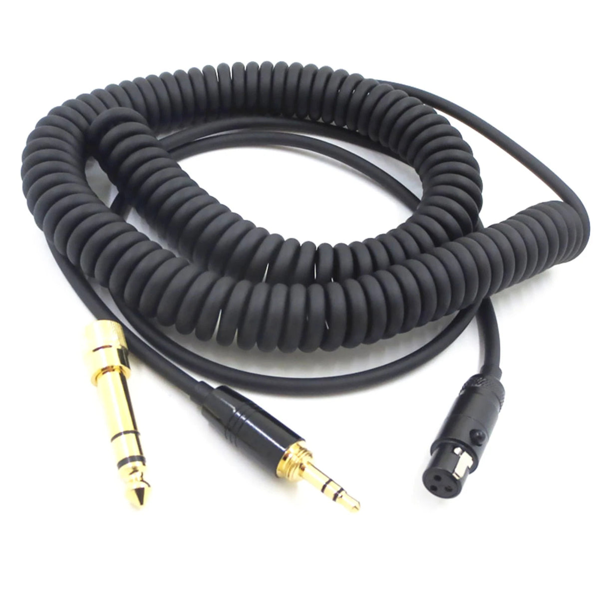 3-Pin XLR F to 3.5mm/6.5mm Earphone Cable For AKG K141 K171 K175 K181 K240 Q701