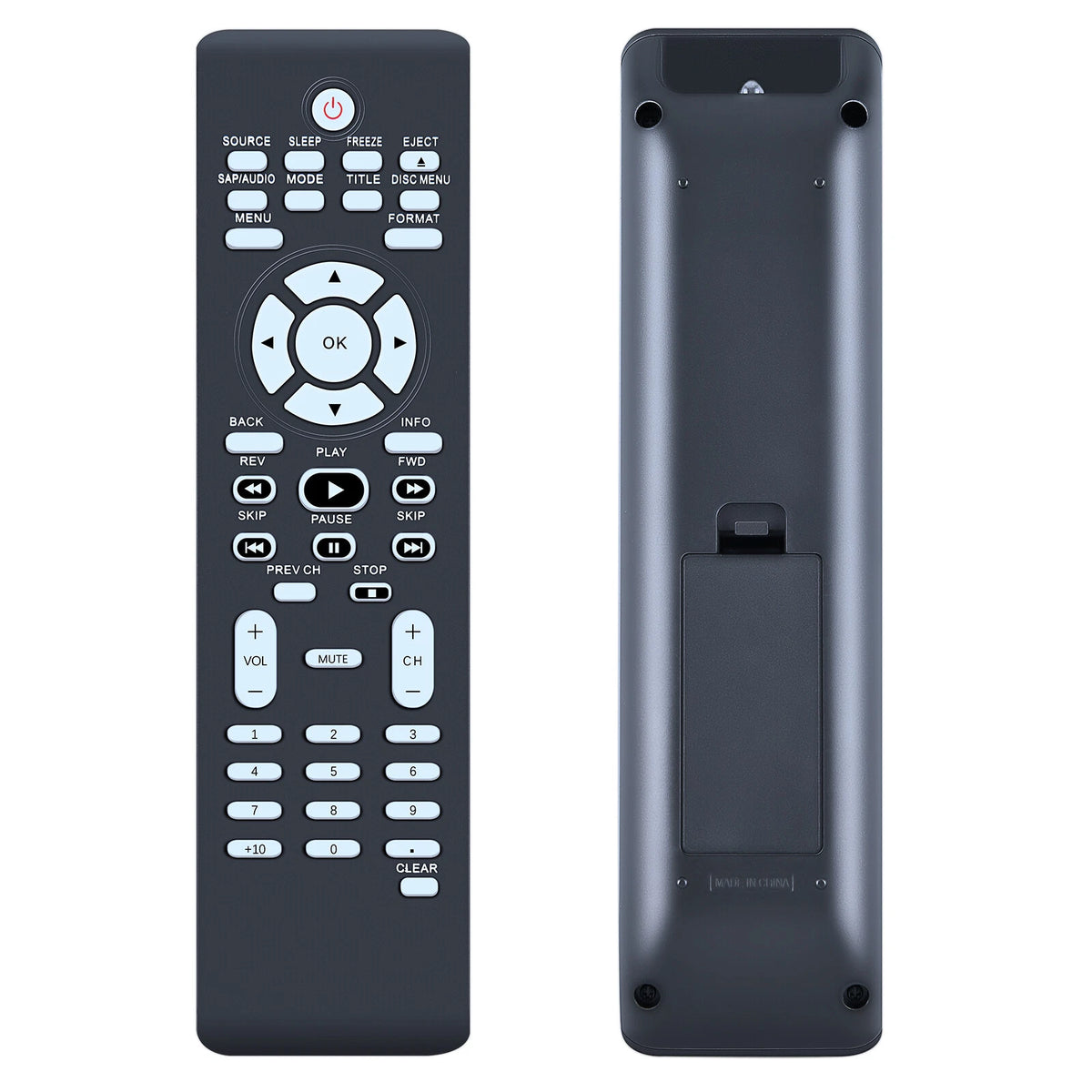 NF801UD Remote Control For Magnavox TV 22MD311B/F7 26MD350B/F7 32MD301B/F7