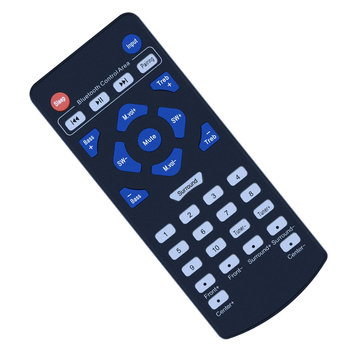 Remote Control For PYLE PFA540BT Wireless Bluetooth Home Audio Amplifier