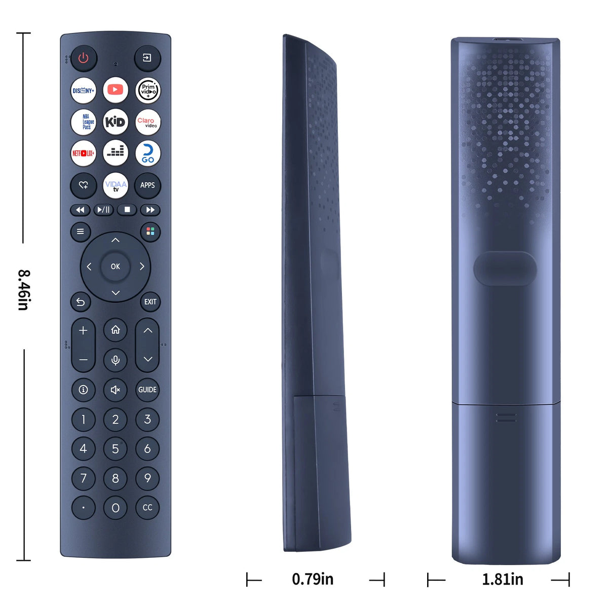Replacement Remote Control For Hisense TV ERF2AT36H