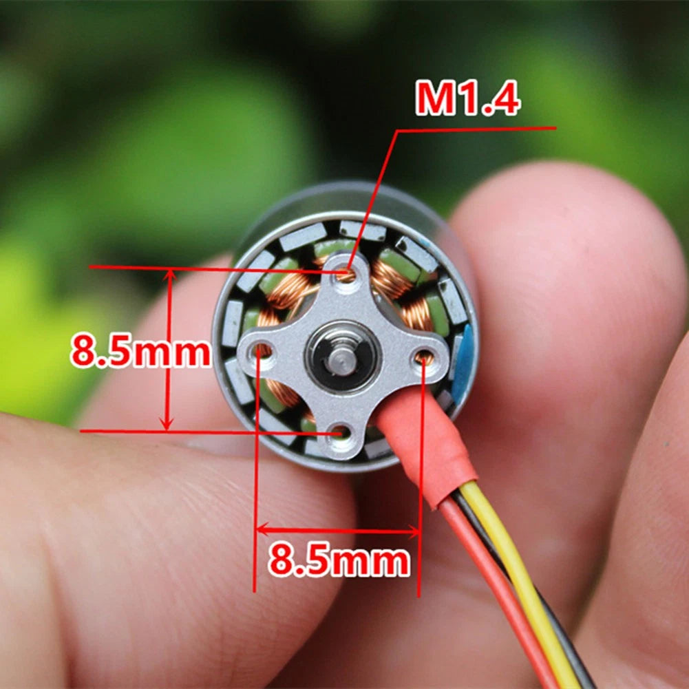 4300kv 1S-3S RC Drone Battery Mini Outer Rotor High Speed Brushless Motor 1104
