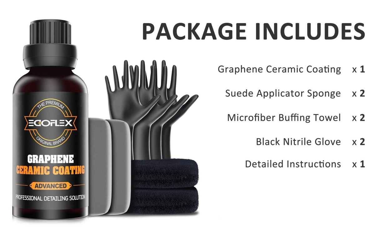 Graphene Ceramic Coating for Cars - 20H Professional Grade Top Transparent