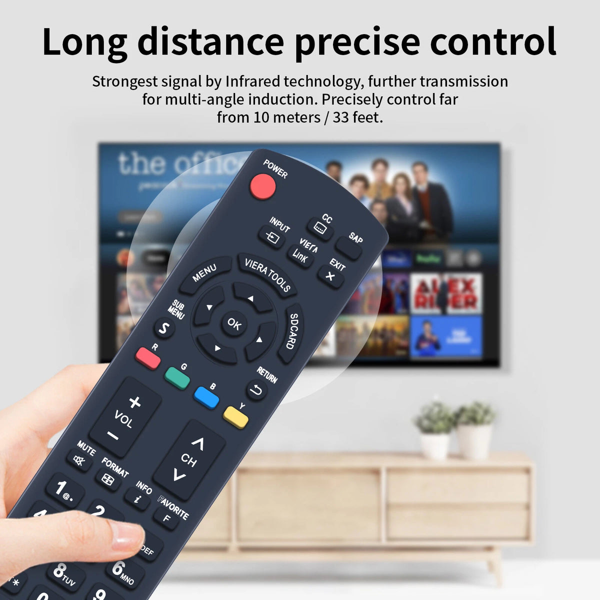 N2QAYB000570 Remote Control For Panasonic TV TC-L3232C TC-P50S30 TC-P60S30