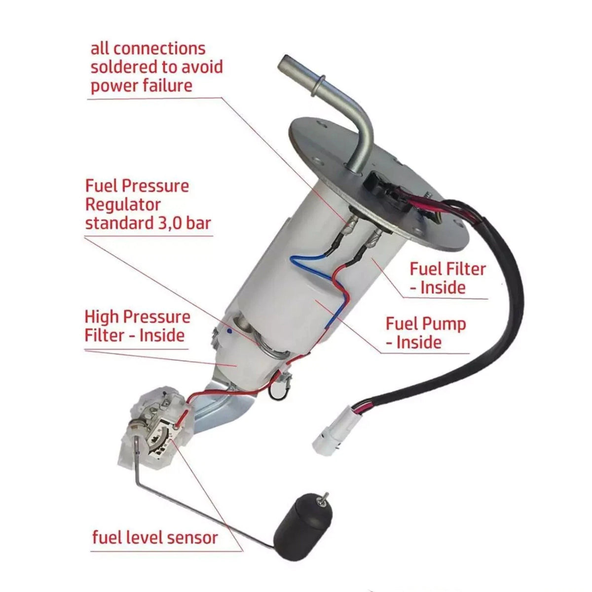 1 Set 15100-21H00 Fuel Pump Assembly Fit For Suzuki GSX-R 1000 2007-2011