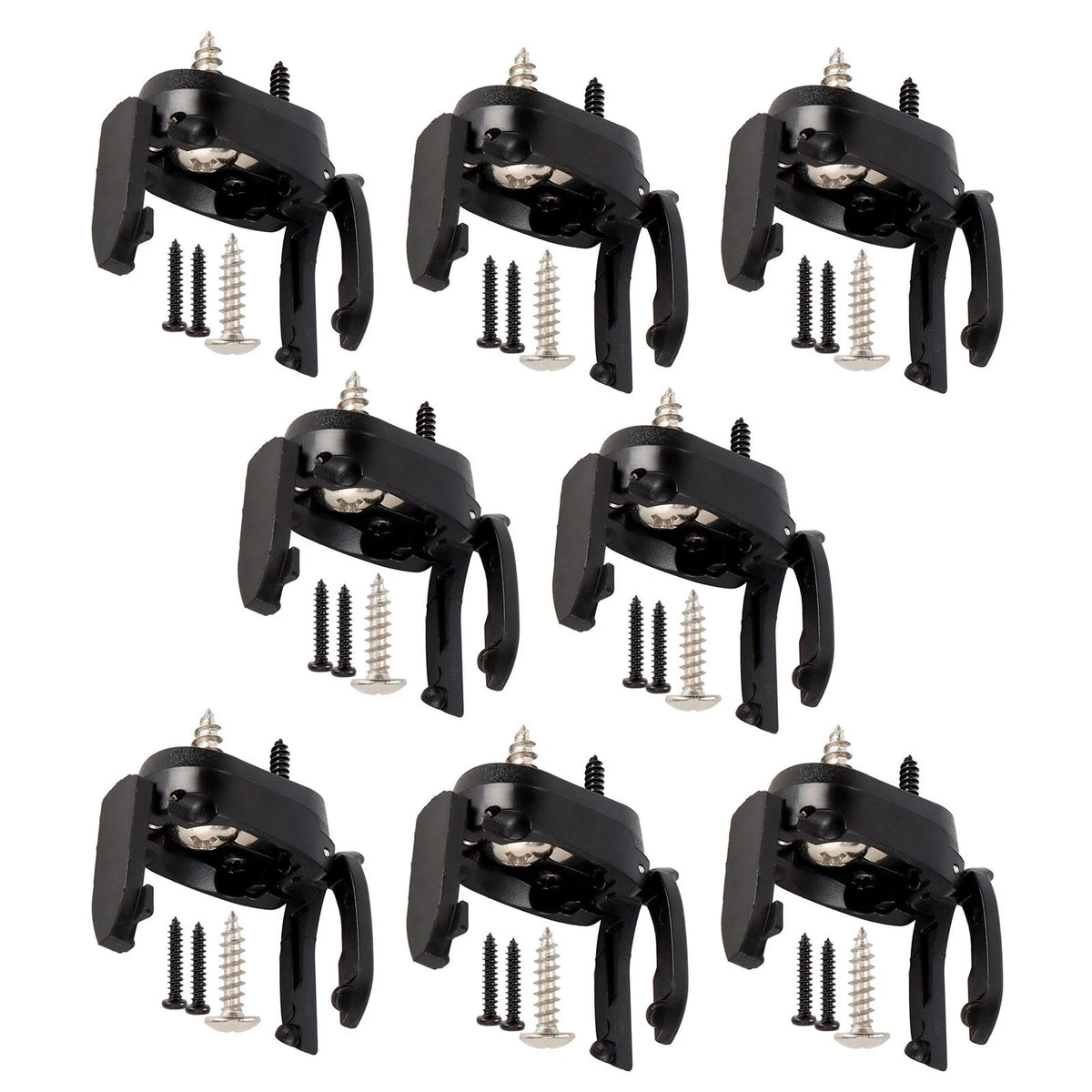 8pcs Golf Ball Retriever Claw Grabber for Putter Grip End Screw Attachment