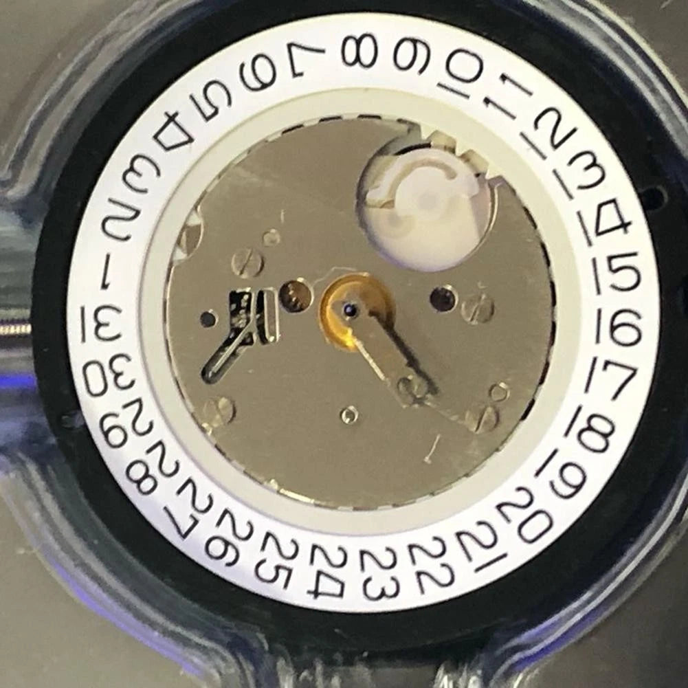 Date at 3 o'clock 3 Hands Movement For Ronda 515 Quartz Movement Watch