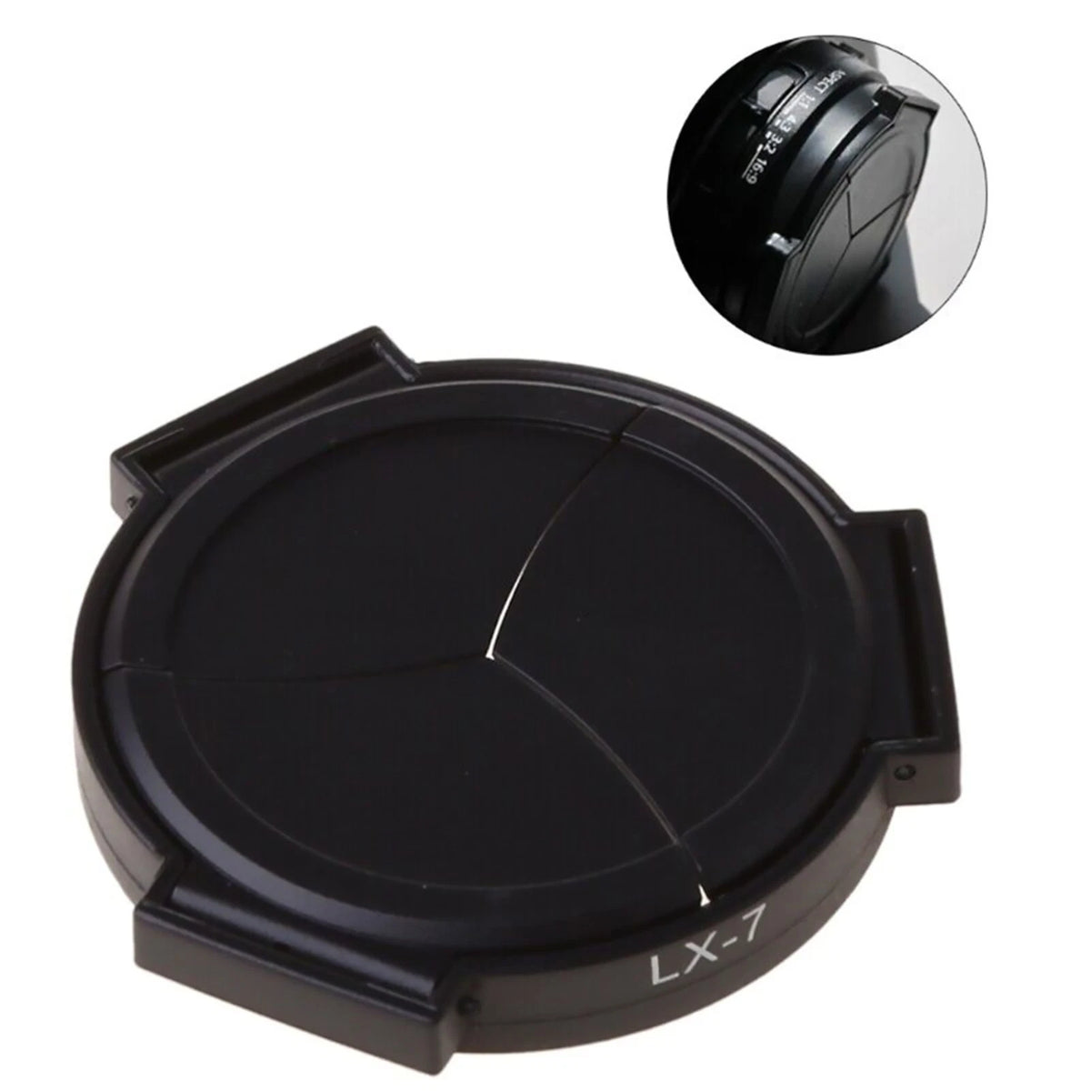Auto Retractable Lens Cap Self Open & Close Cover For Panasonic DMC-LX7 Accs