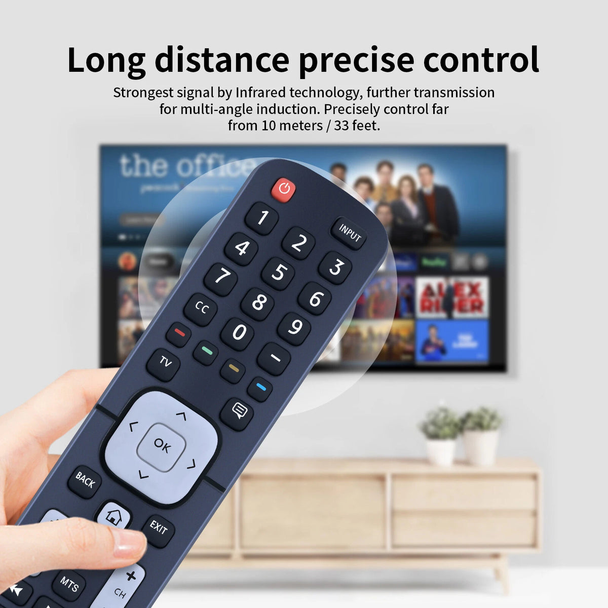 EN2A27ST Remote Control For Sharp TV LC-43P5000 LC-43P5000U LC-50P5000