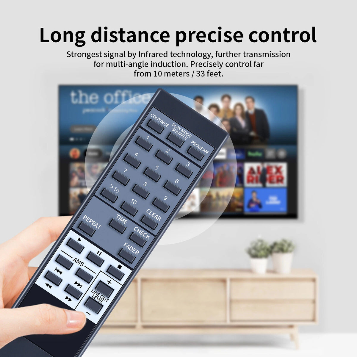 RM-D420 Remote Control For Sony CD Players CDP261 CDPXE400 CDP361
