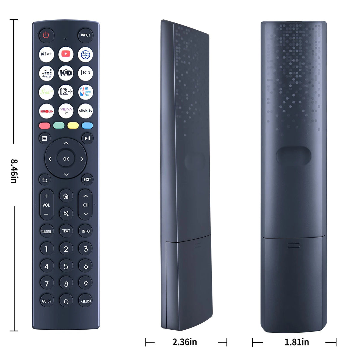 Remote Control For Hisense 40" Class A4 Series LED Full HD Smart Vidaa TV 40A4KV