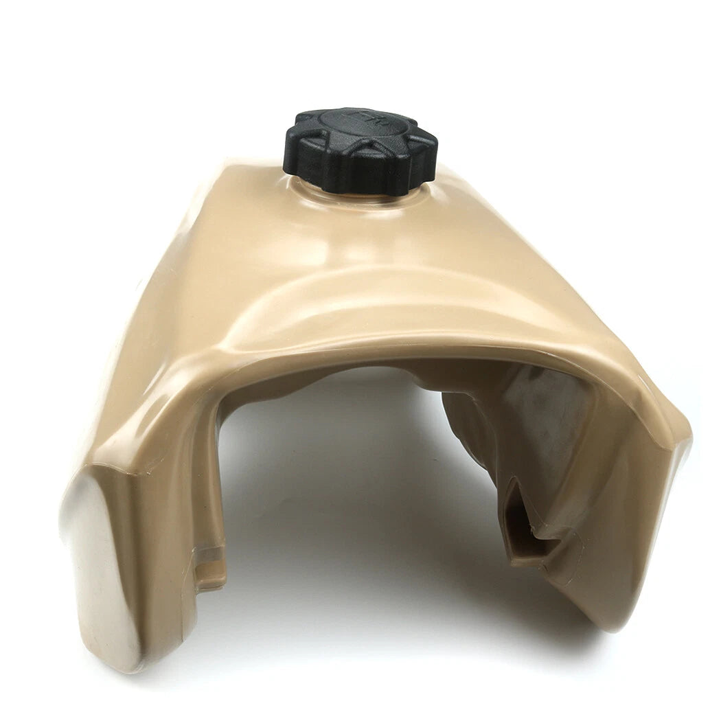 For HONDA TRX300 93-2000 PLASTIC GAS FUEL TANK FOURTRAX beige with petcock
