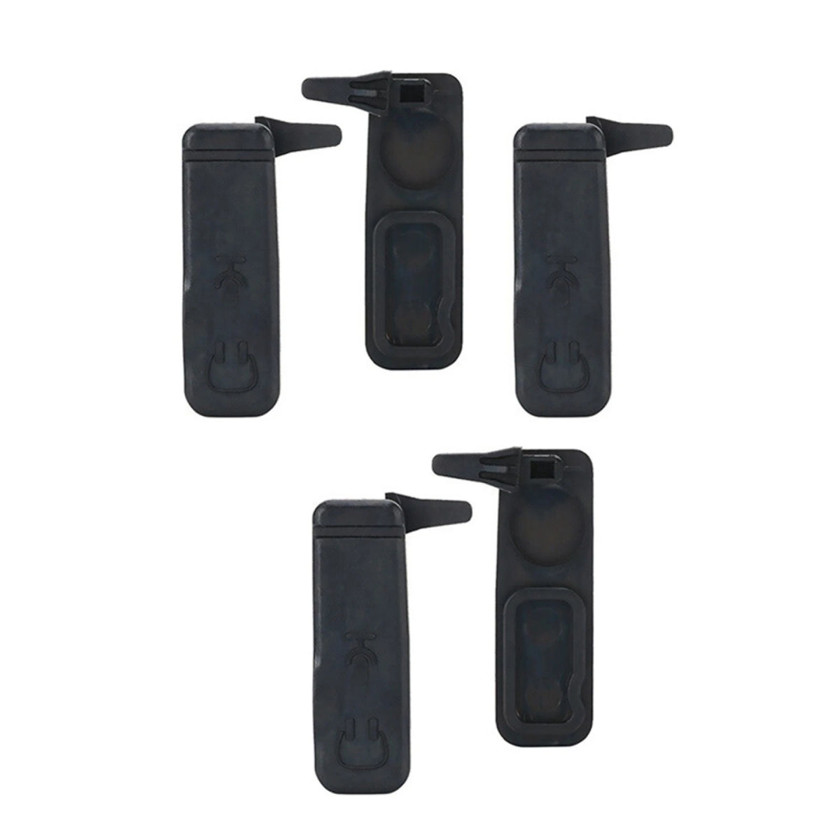 5Pack Silicone Headset Dust Cover For Motorola CP200 CP040 CP140 CP160 CP180