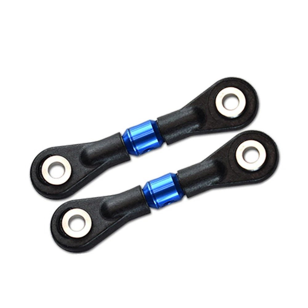 3Pcs Aluminum Steering Rod Link Rod Tie Rod For Tamiya TT-02 TT02 1/10 RC Car
