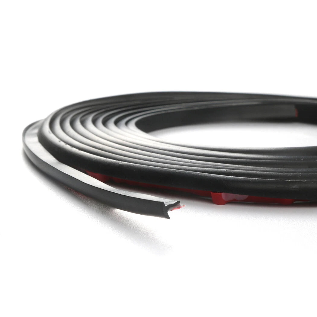 Front/Rear Lip Spoiler Rubber Molding Strip Trim Black Tape 08F03-SHJ-1100D