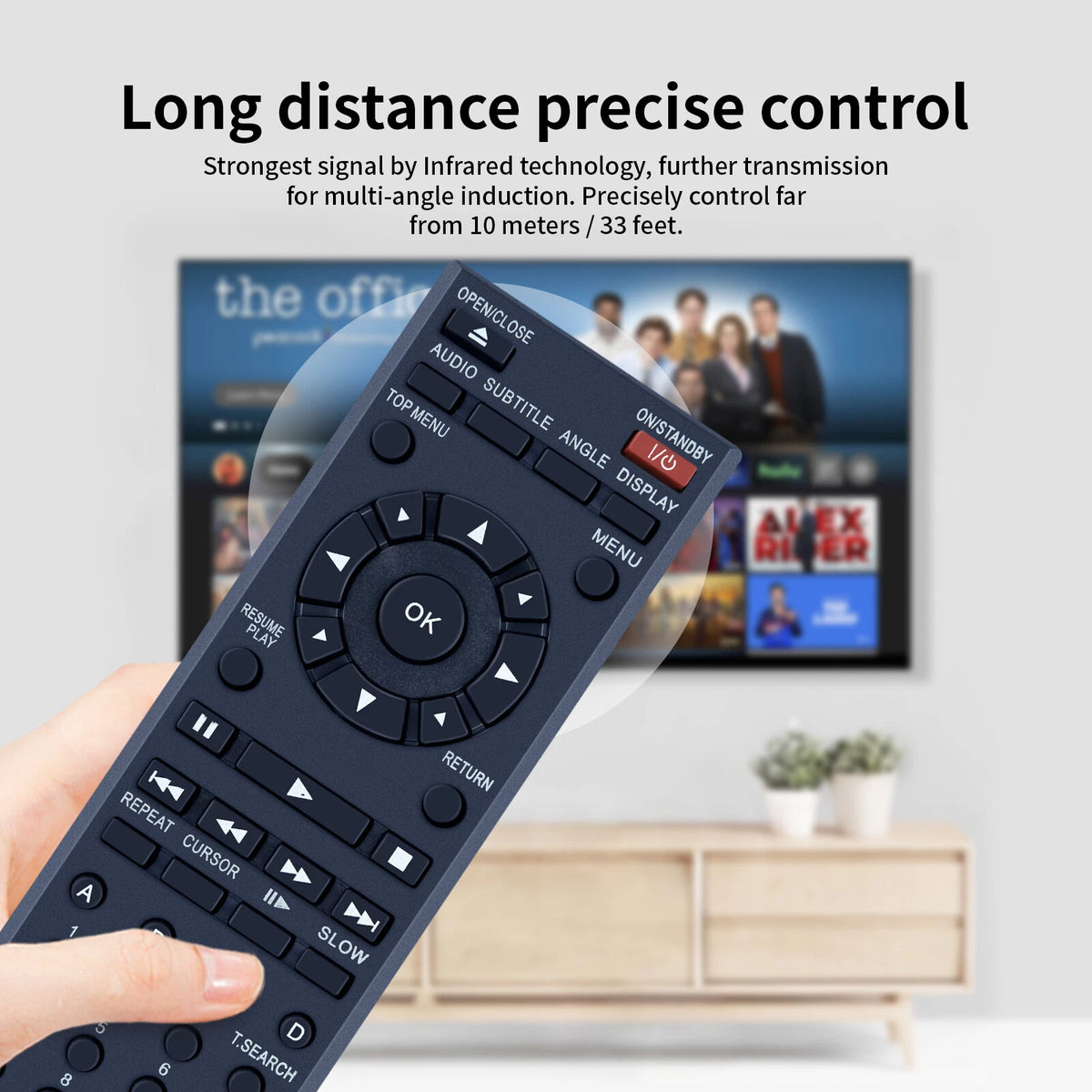 SE-R0285 Remote Control For Toshiba HD DVD PLAYER HD-A3KU HD-A3KC HD-A30 HD-A30K