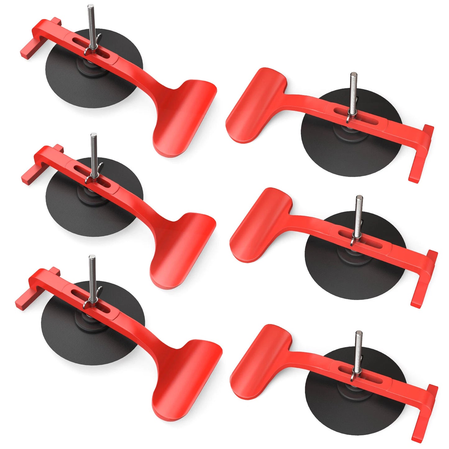 Suction Cup Clamps for Convertible Glass Windshield Repair Box of 6