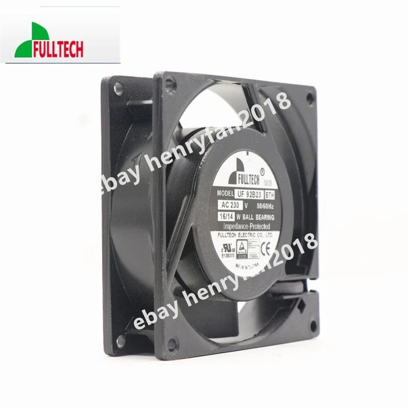 For FULLTECH UF-92B23 BTH axial fan AC 230V 92*25mm 16/14W Cabinet cooling fan