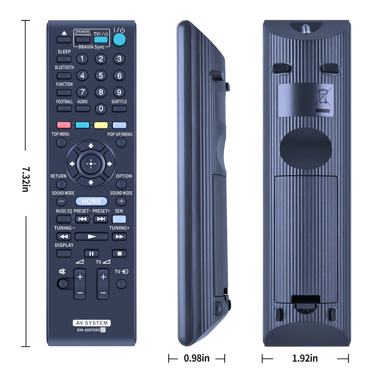 RM-ADP090 For Sony Remote Control BDV-E3100 BDV-E2100 BDVE6100 BDVE3100