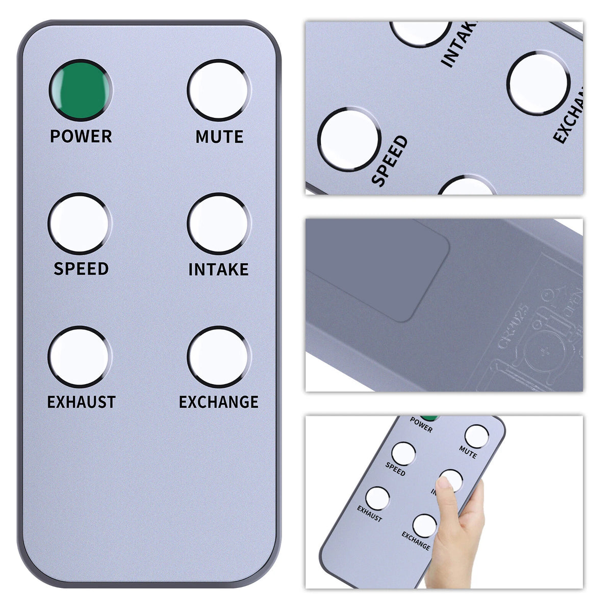 Replace Remote Control For HOLMES 9” Twin Digital window Fan 32510394
