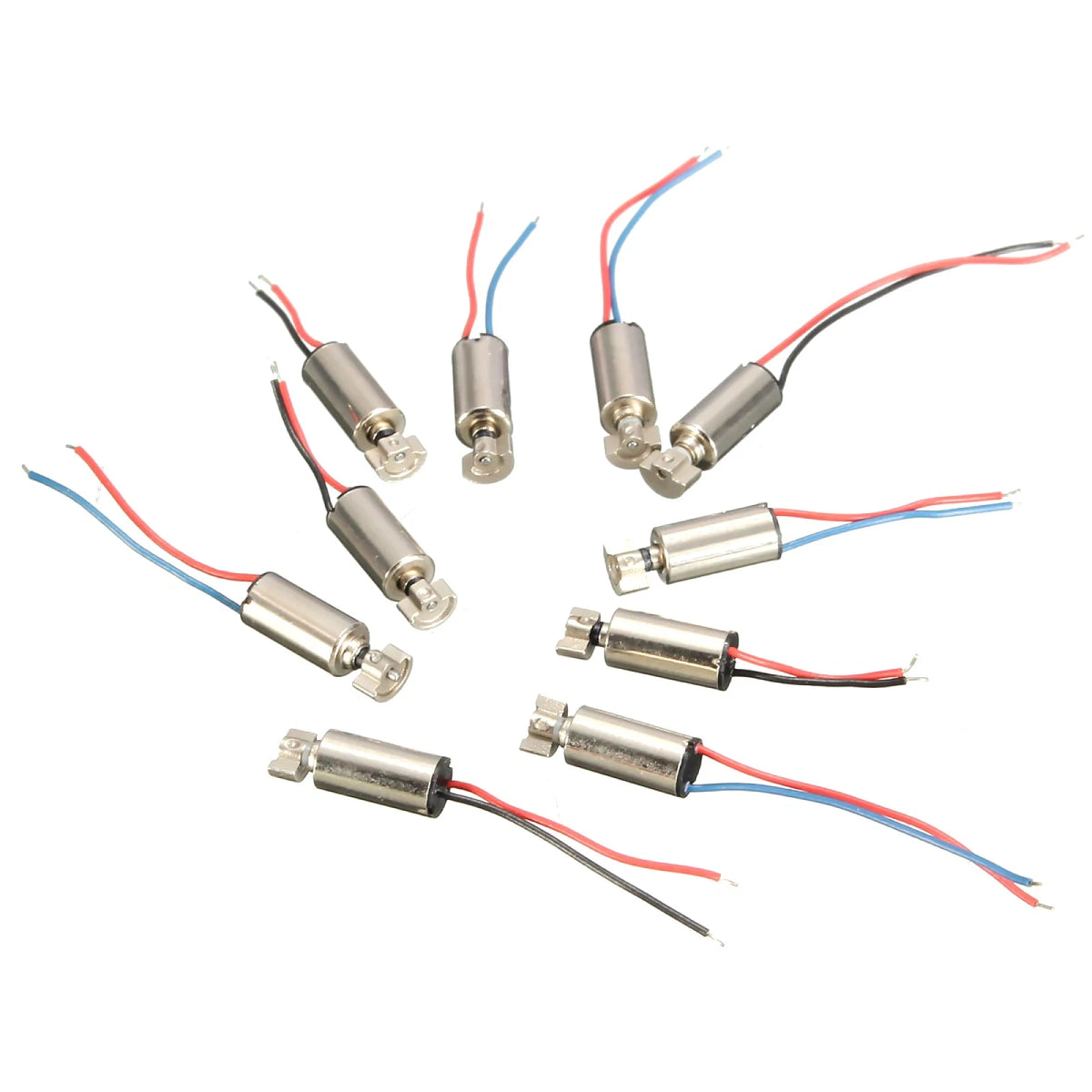 10x Micro Coreless Vibrating Vibrator Vibration Motor for Phone RC Car Aircraft