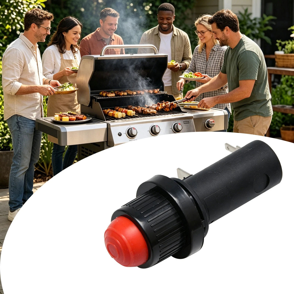 42053 Igniter Switch Fits for Weber Summit Platinum Silver Gold Series Grills