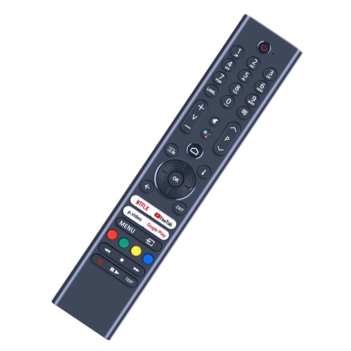 Replacement Remote Control For JVC QLED TV 32 Inch TV LT-32VQF545A No Voice