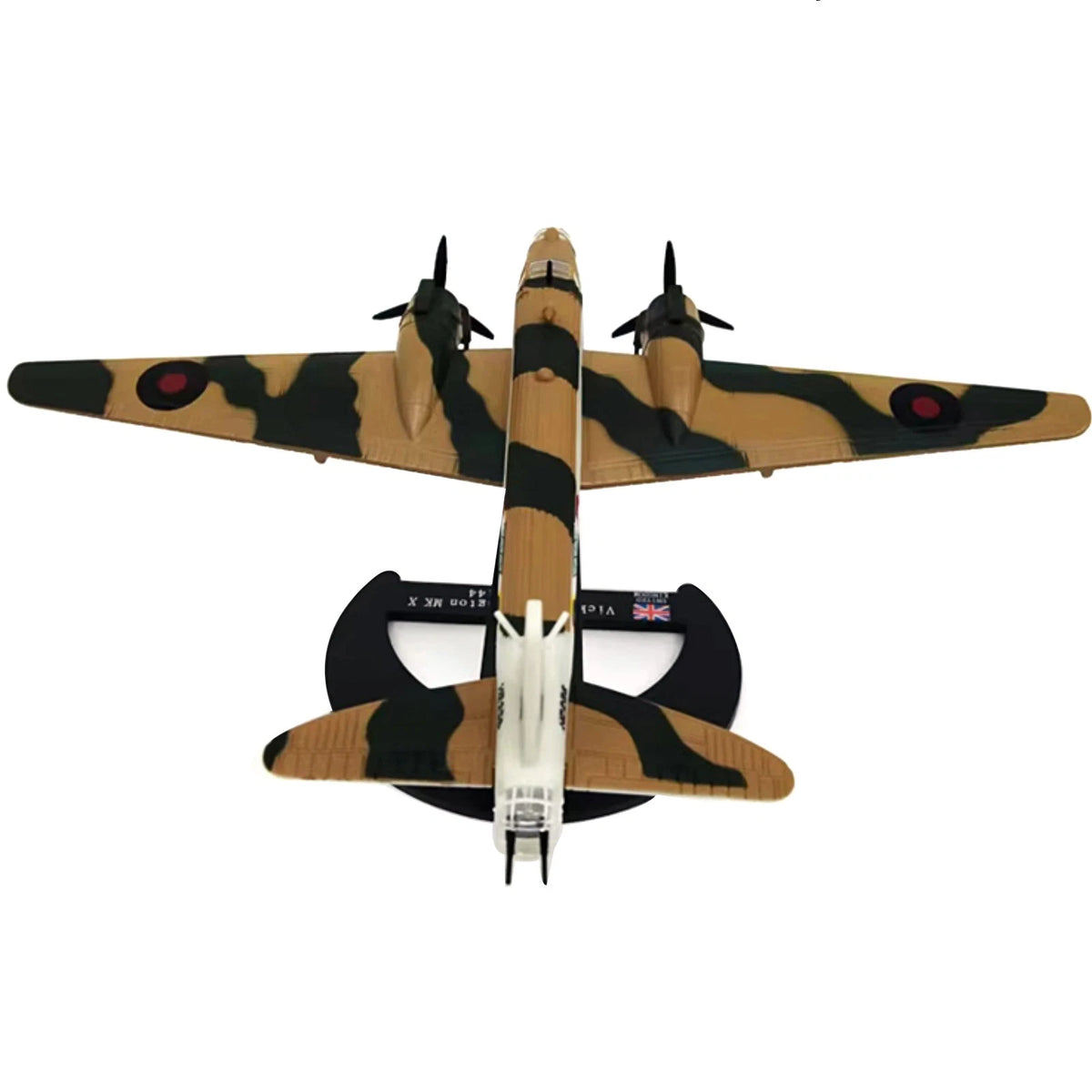 1/144 WWII UK Vickers Wellington Bomber Model Airplane Finished Alloy Decoration
