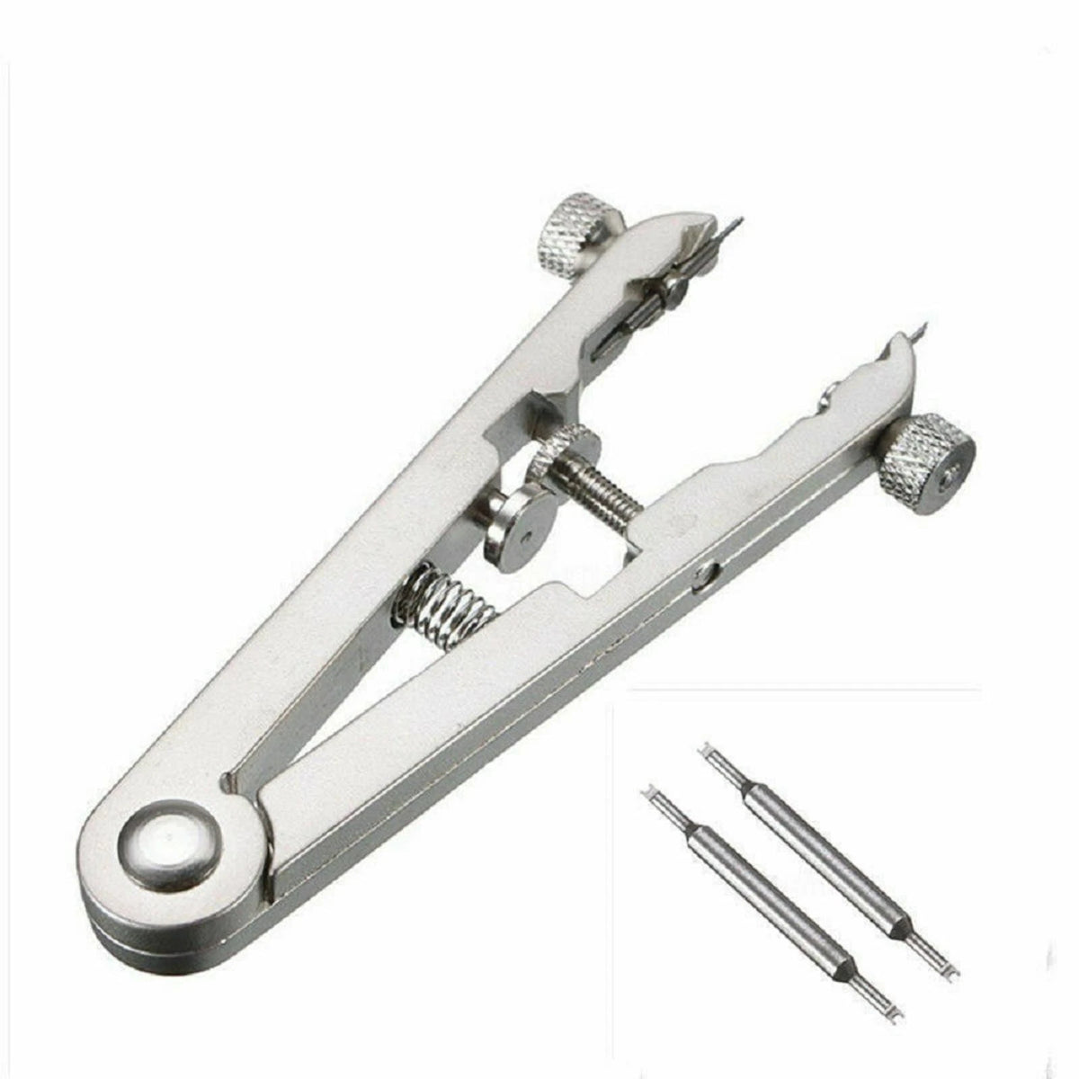 Watch Bracelet Spring Bar Tweezer Removing Tool+2 Pins For ROLEX 6825 Wacth Kit
