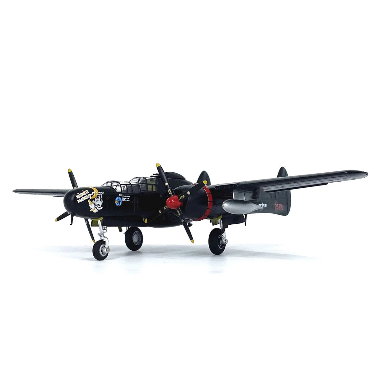 1/72 Scale WWII USA Air Force P-61B Black Widow Fighter Finished Model Gift