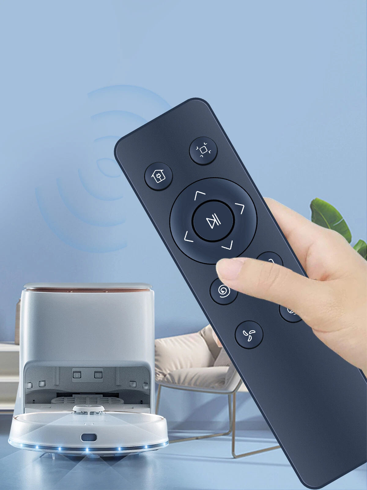 For Vactidy Nimble T6 T7 T8 Robot Vacuum Cleaner Remote Control -
