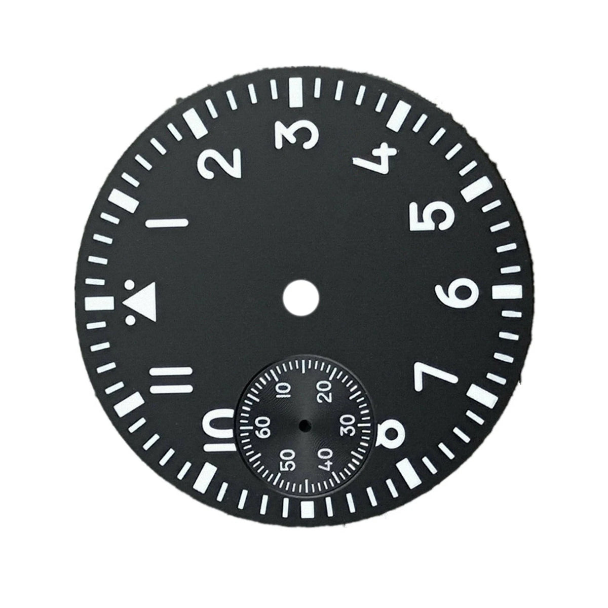 37mm Green Luminous Watch Dial Second @9 Replace For ETA 6497 ST3600 Movement D