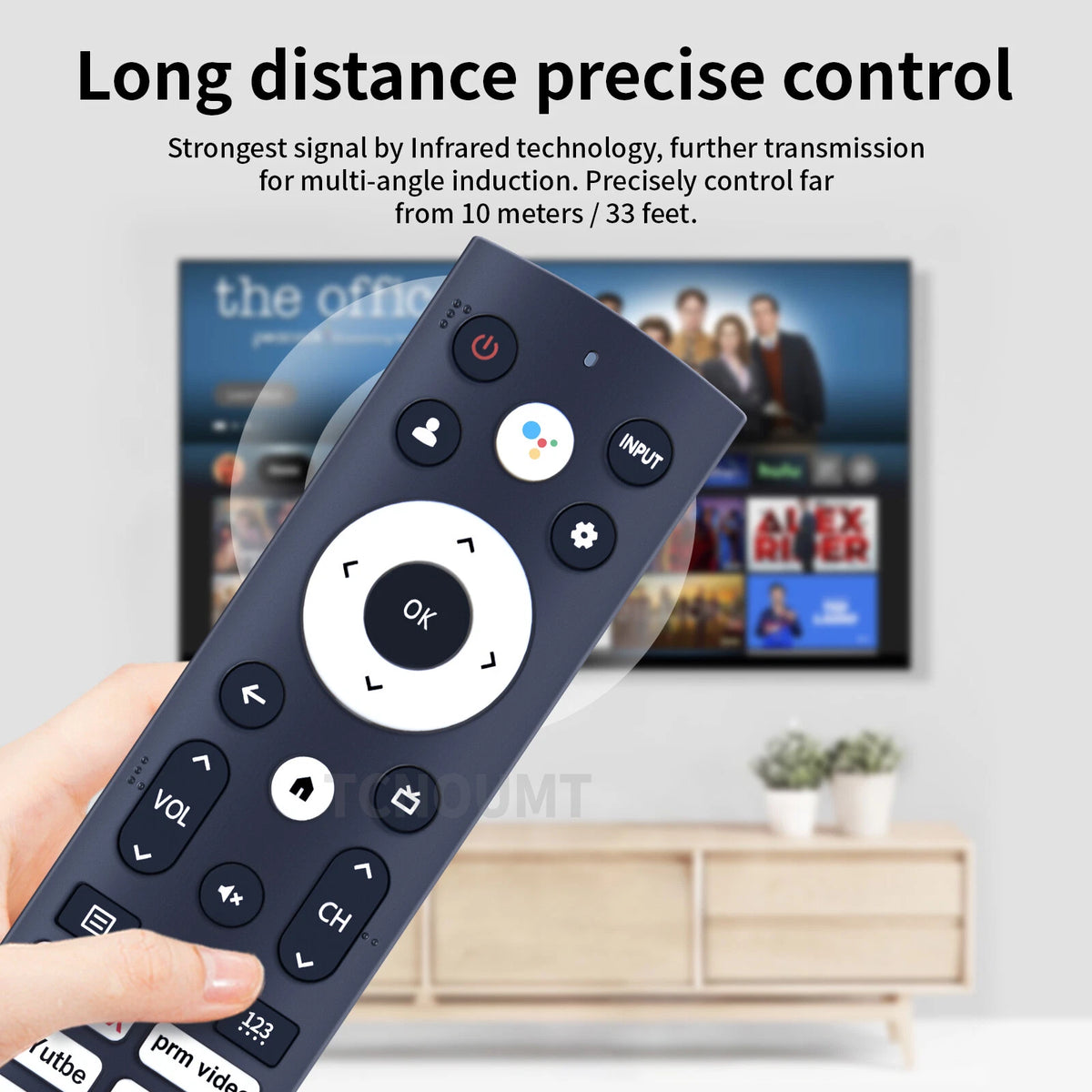 ERF3N90H IR Remote Control For Hisense Smart TV 50U6H 55U6H 65U6H 75U6H