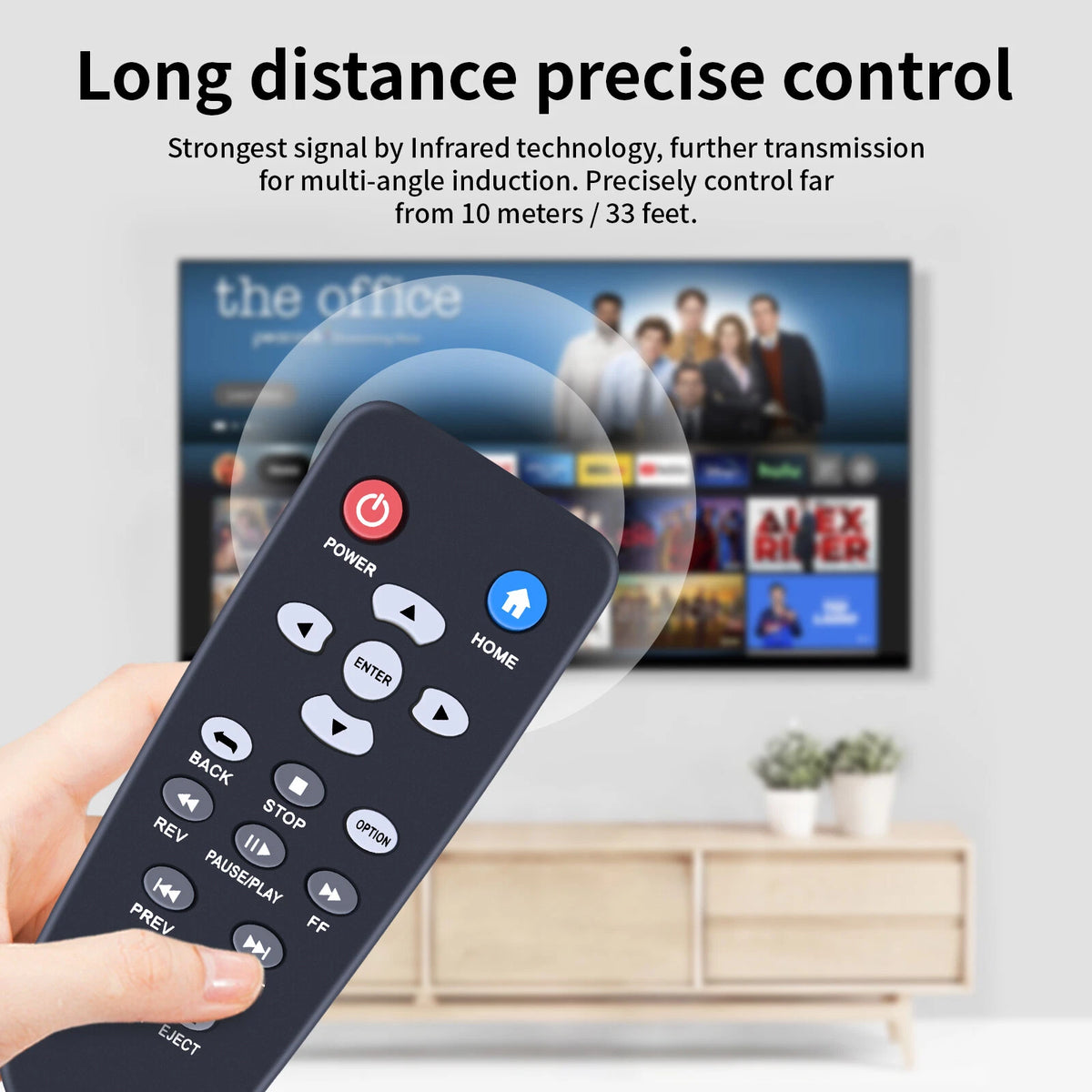 Remote Control For WD Western Digital Elements TV HD Mini Live Plus Media