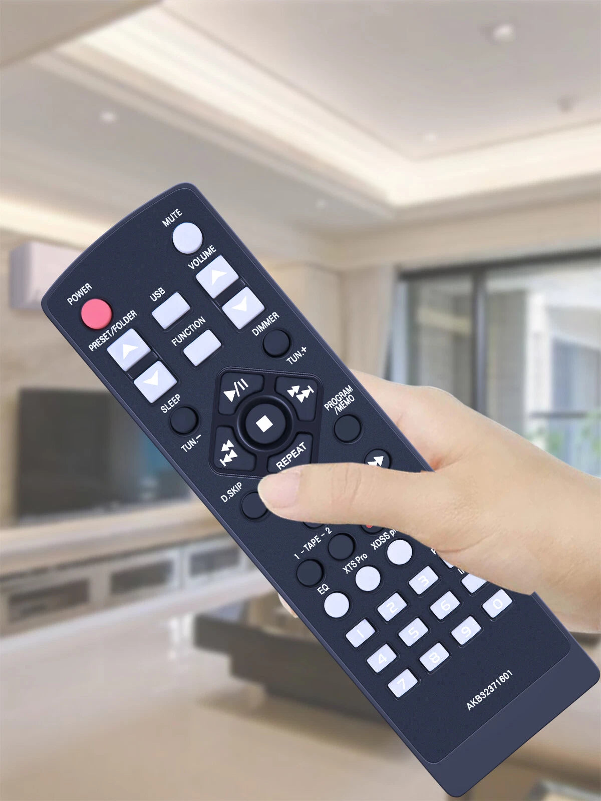 AKB32371601 Replace Remote Control For LG Audio LMS-W550 LM-U1050 LM-U1350