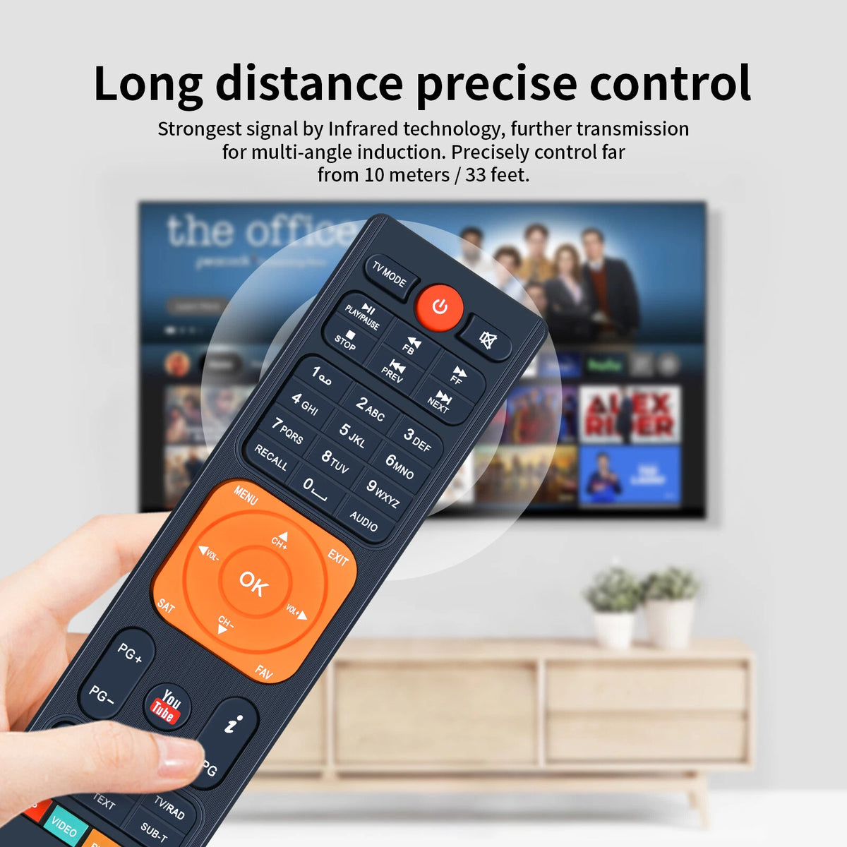 Remote Control For GTmedia v7s V7 Plus Freesat V7 MAX V7 Combo V7 S2X V7 Pro