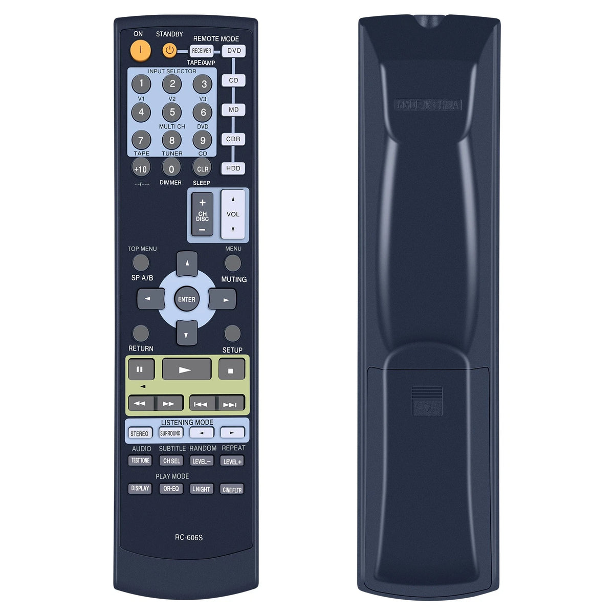 RC-606S Replace Remote Control For Onkyo Home Theater System HT-R330 HT-R580