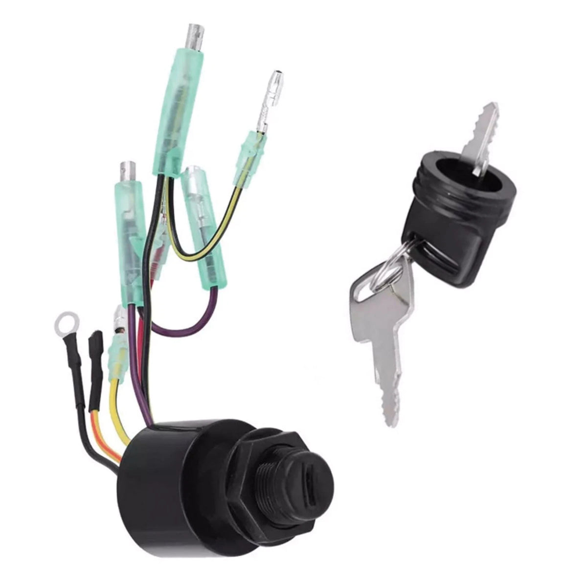 Boat Ignition Key Switch For Mercury Outboard Control Box Motor 87-17009A5