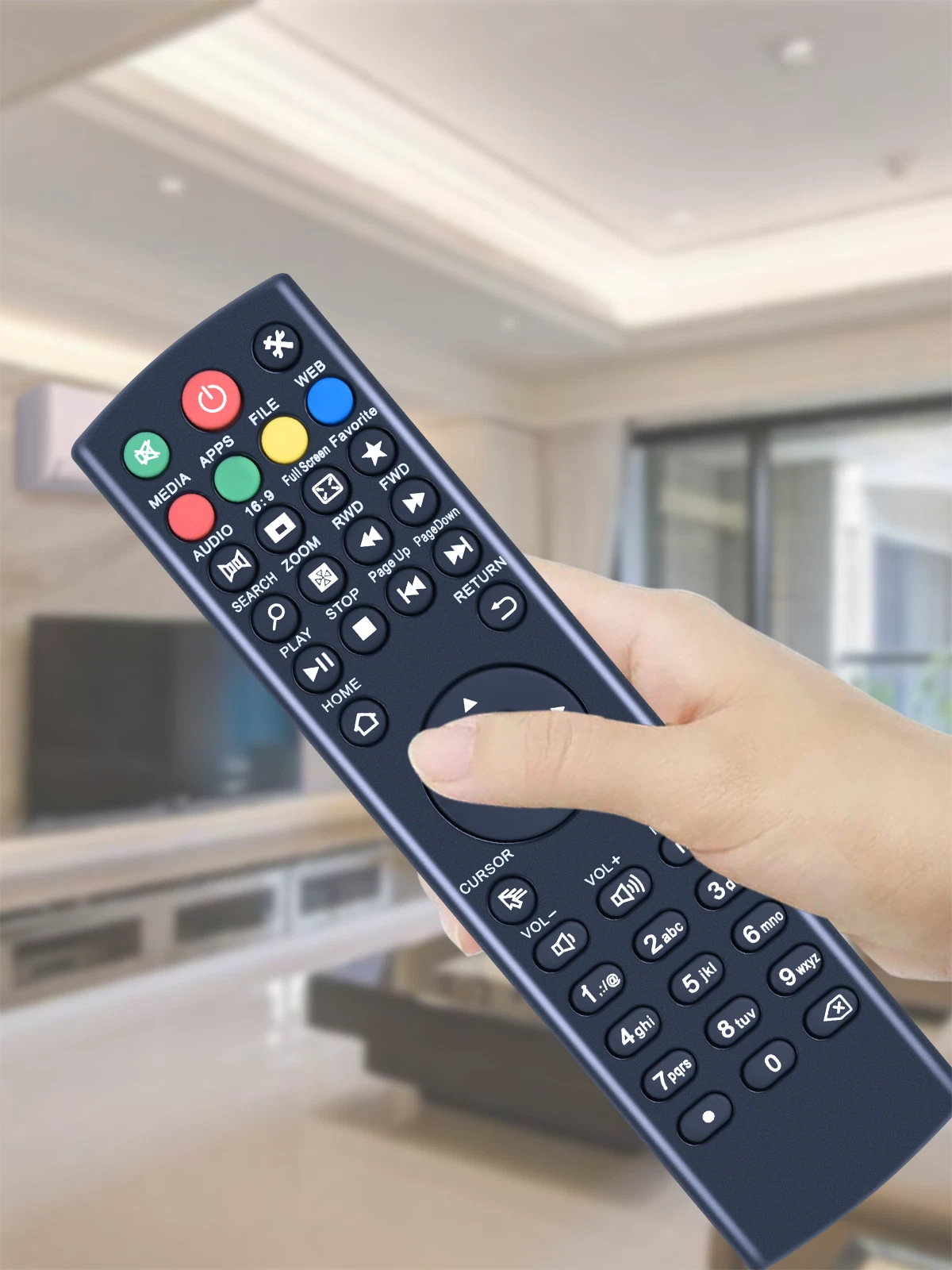 Remote Control For Octastream Q1, Elite II, MAX IV, S1, S2 PRO, S3, S5Max