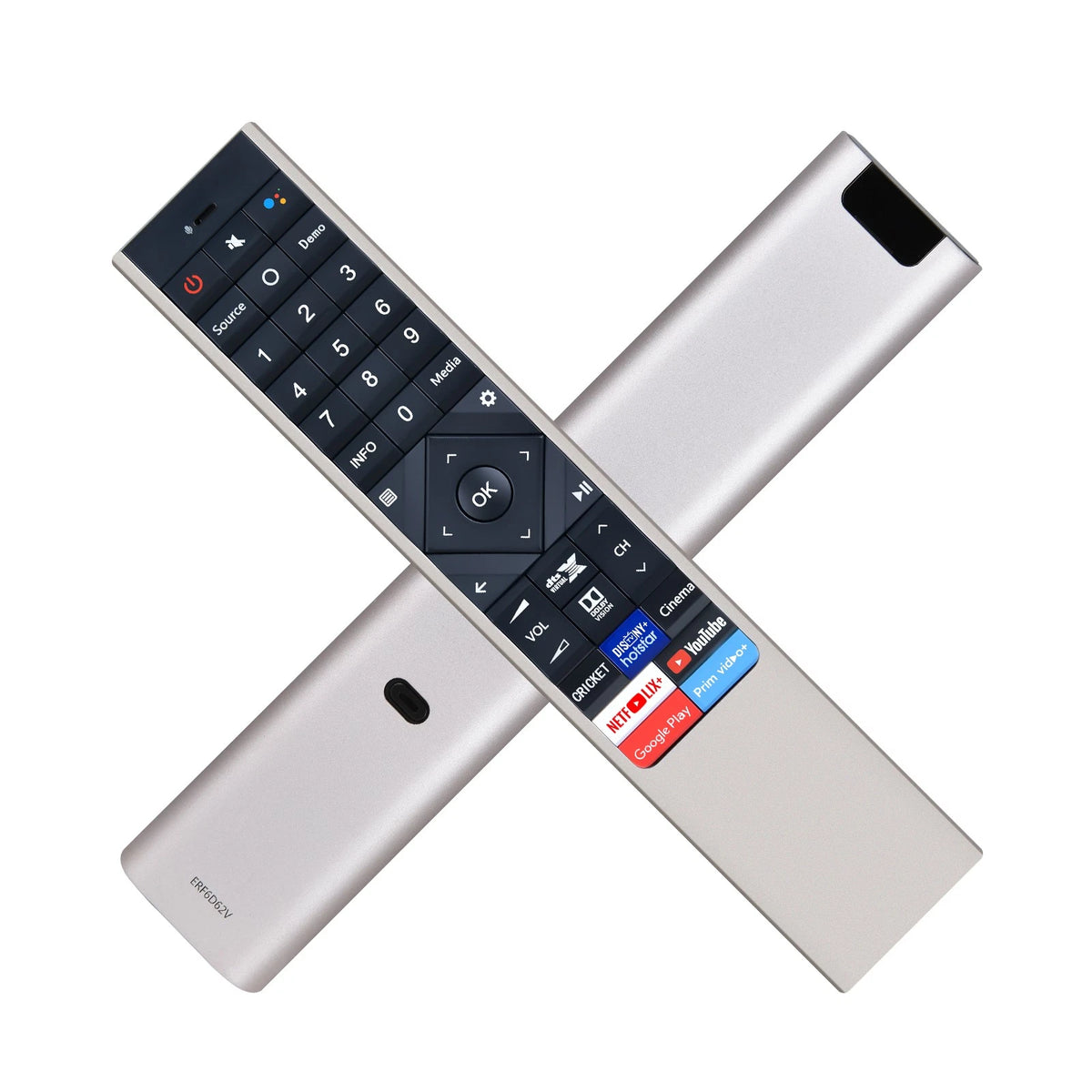 ERF6D62V Replace Remote Control For Hisense Vu 4K Ultra HD Android QLED TV
