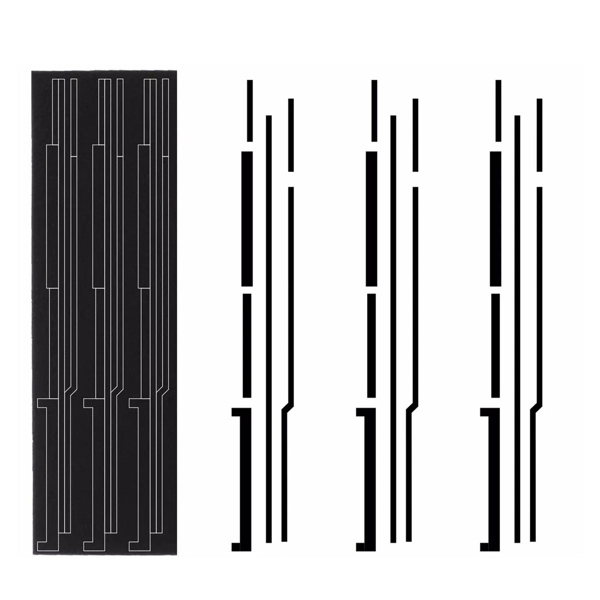 Professional Nikon FE FM Light Seal Replacement Pre-Cut Foam w/3 Full Sets