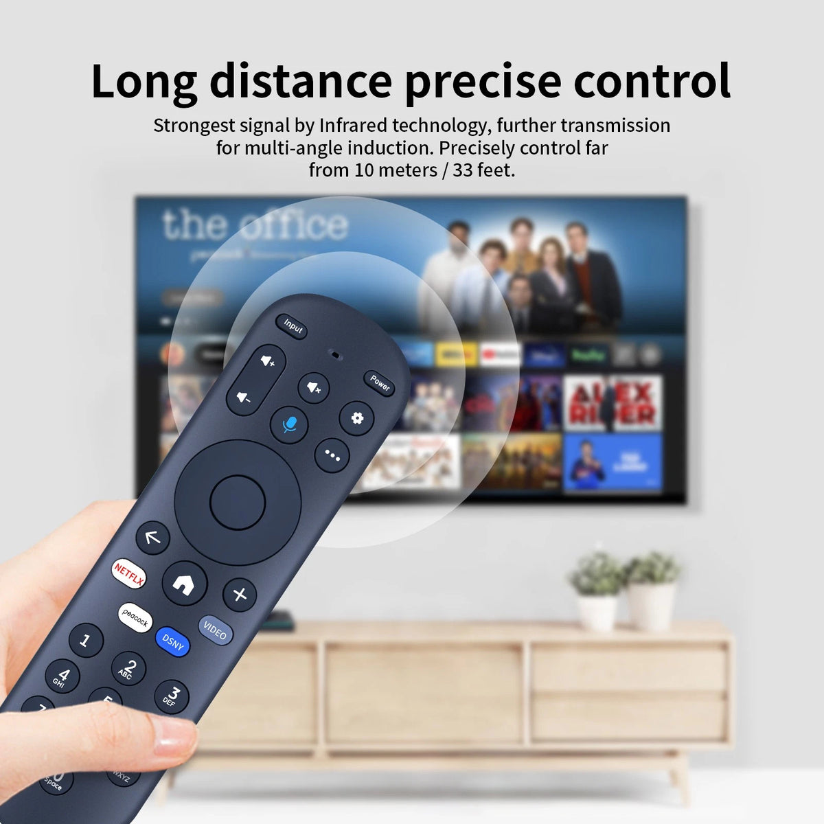 MG3-R34010 Remote Control For Hisense XUMO TV 43A6GX 50A6G Without Voice
